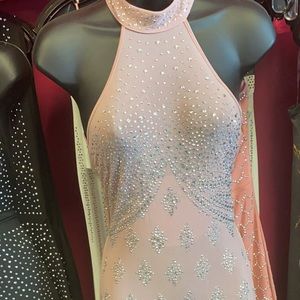 NWOT Pink Sheer Dress